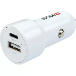   Autós töltő, USB-C kábellel, 1xUSB-A, 1xUSB-C PD, 65W, SKROSS