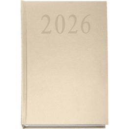 Naptár, tervező, A5, napi, 2026, bézs