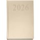 Naptár, tervező, A5, napi, 2026, bézs