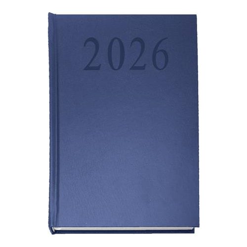 Naptár, tervező, A5, napi, 2026, sötétkék