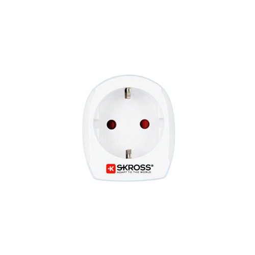 Adapter, Egyesült Államokba utazóknak, földelt, SKROSS