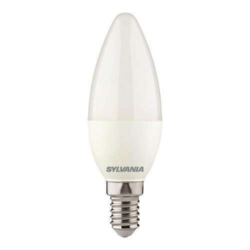 LED izzó, E14, gyertya, 4,5W, 470lm, 2700K (MF), SYLVANIA "ToLEDo"
