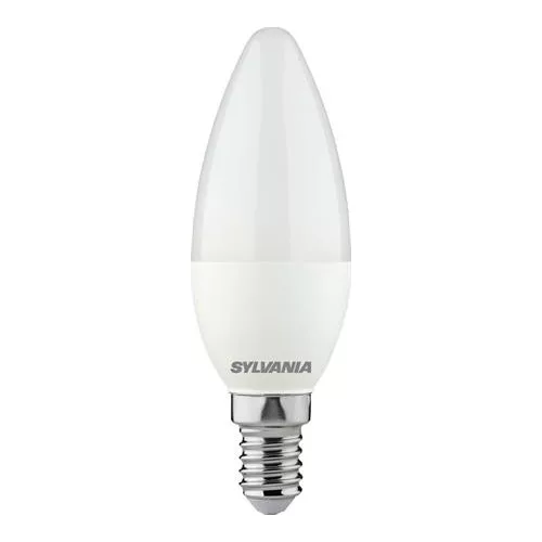 LED izzó, E14, gyertya, 4,2W, 470lm, 4000K (HF), SYLVANIA "ToLEDo"