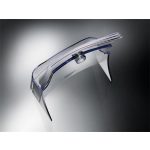 Prospektustartó, asztali, A4, névjegytartóval, 1 rekeszes, SIGEL