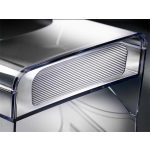 Prospektustartó, asztali, A4, névjegytartóval, 1 rekeszes, SIGEL