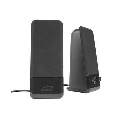 Hangszóró, 2.0, sztereó, 5W, SPEEDLINK "Event", fekete