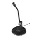Mikrofon, asztali,vezetékes, 3,5 mm jack, SPEEDLINK "Pure", fekete