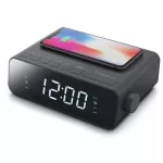 Rádió, órás, telefontöltős, MUSE, "M-175WI", fekete