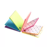 Öntapadó jegyzettömb, 101x76 mm, 280 lap, STICK N "Magic Cube", neon színek