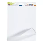 Öntapadó flipchartpapír, 76,2x63,5 cm, 2x30 lap, STICK N, fehér