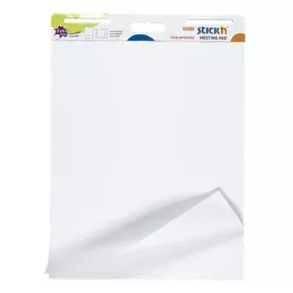   Öntapadó flipchartpapír, 76,2x63,5 cm, 2x30 lap, STICK N, fehér