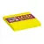 Öntapadó jegyzettömb, 76x76 mm, 90 lap, STICK N "Extra Sticky", neon sárga