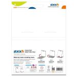 Asztali flipchart tömb, öntapadó, 584x508 mm, 20 lap, STICK N, fehér