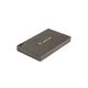 SSD (külső memória) 512GB, USB-C 3.2 Gen2, VERBATIM "Metal Mini SSD", fekete