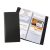 Névjegytartó, műbőr, 192 db-os, SIGEL, fekete