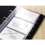 Névjegytartó betét, gyűrűs névjegytartóhoz, SIGEL