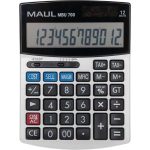 Számológép, asztali, 12 számjegy, MAUL "MBU 700", fekete