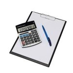 Számológép, asztali, 12 számjegy, MAUL "MBU 700", fekete