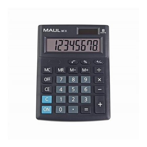 Számológép, asztali, 8 számjegy, MAUL "MC 8"