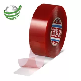   Ragasztószalag, kétoldalas, ipari, 19 mm x 50 m, TESA®, "4965 PET", áttetsző