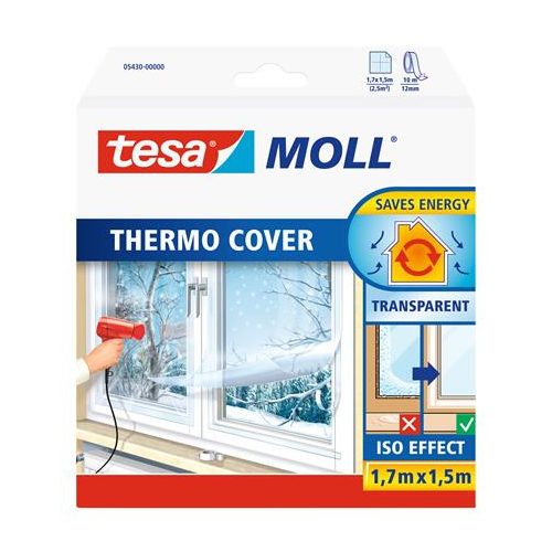 Ablakszigetelő fólia, 1,5 m x 1,7 m, TESA "tesamoll®"
