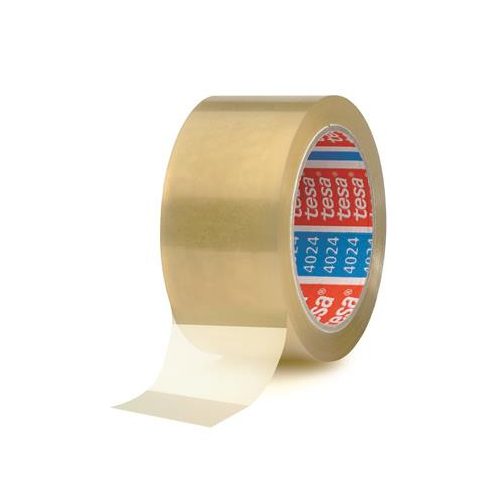 Csomagolószalag, 50 mm x 60 m, TESA "4024", átlátszó