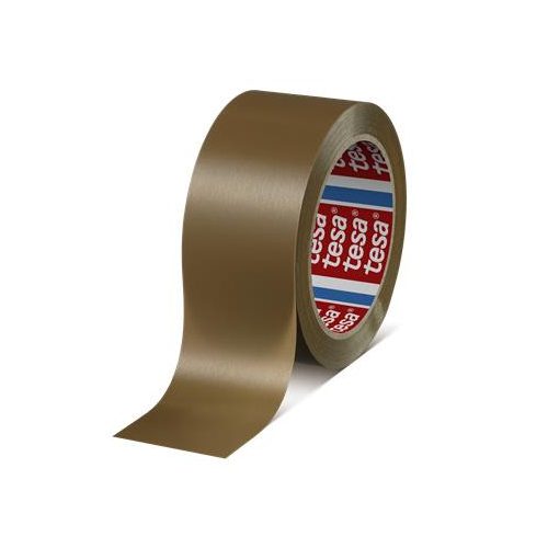 Csomagolószalag, 50 mm x 66 m, TESA "4100", barna