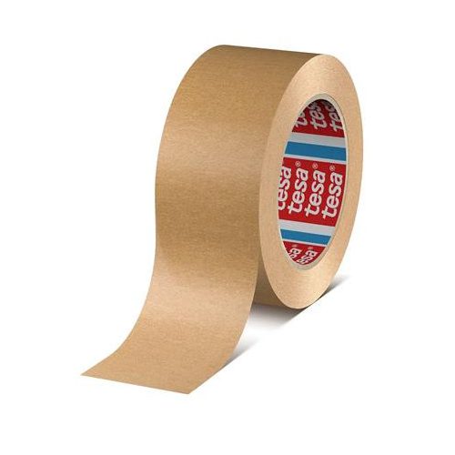 Csomagolószalag, papír, 50 mm x 50 m, TESA "4713", barna