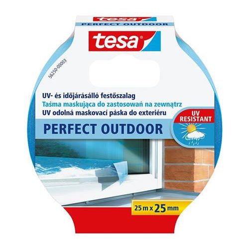 Festő- és mázolószalag, kültéri, 25 mm x 25 m, TESA "Perfect Outdoor"