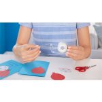 Ragasztószalag, kétoldalas, adagolón, 12 mm x 7,5 m, TESA "Tesafilm"