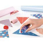 Ragasztóroller, mini, eldobható, 5 mm x 6 m, TESA "ecoLogo®"