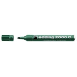   Alkoholos marker, 1,5-3 mm, kúpos, EDDING "2000", zöld