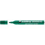 Alkoholos marker, 1,5-3 mm, kúpos, EDDING "2000", zöld