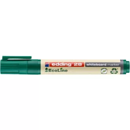   Tábla- és flipchart marker, 1,5-3 mm, kúpos, EDDING "28 Ecoline", zöld
