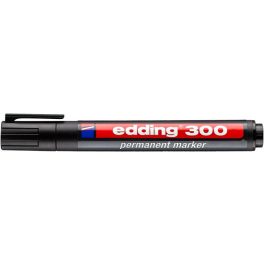   Alkoholos marker, 1,5-3 mm, kúpos, EDDING "300", fekete
