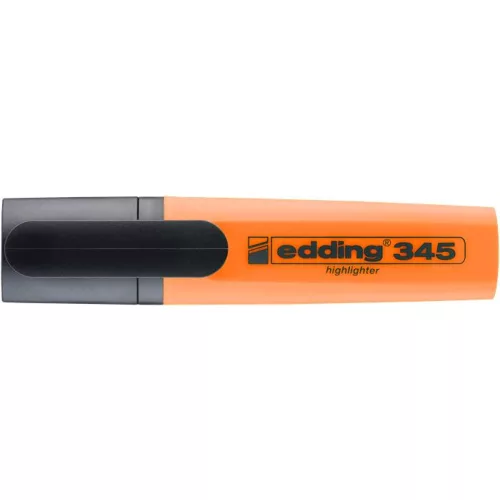 Szövegkiemelő, 2-5 mm, EDDING "345", narancssárga