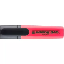 Szövegkiemelő, 2-5 mm, EDDING "345", piros