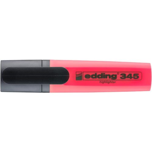 Szövegkiemelő, 2-5 mm, EDDING "345", piros