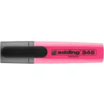 Szövegkiemelő, 2-5 mm, EDDING "345", rózsaszín