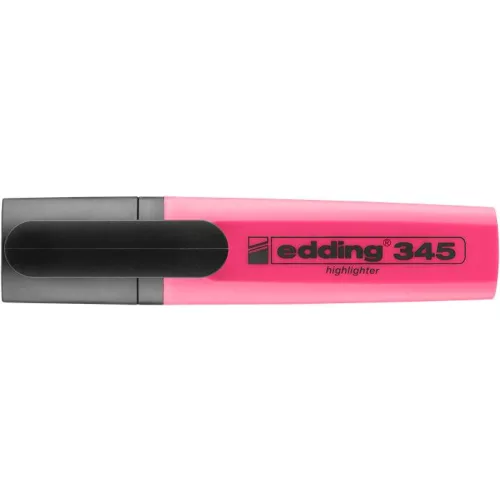 Szövegkiemelő, 2-5 mm, EDDING "345", rózsaszín