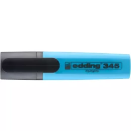 Szövegkiemelő, 2-5 mm, EDDING "345", kék