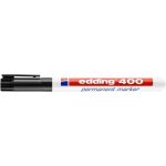 Alkoholos marker, 1 mm, EDDING "400", fekete