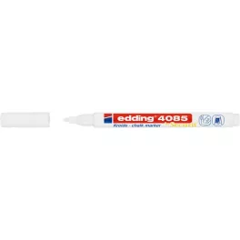 Krétamarker, 1-2mm, kúpos, EDDING "4085", fehér