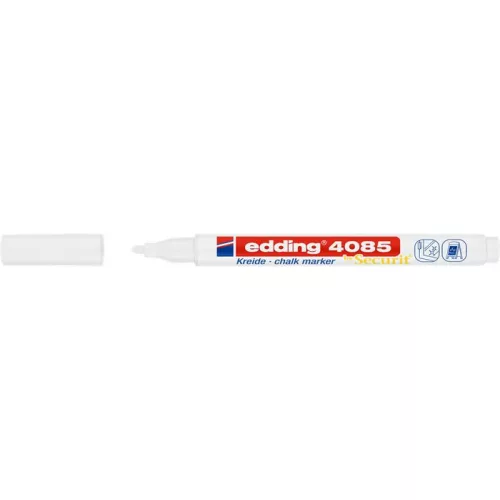 Krétamarker, 1-2mm, kúpos, EDDING "4085", fehér