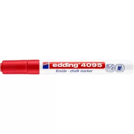 Krétamarker, 2-3 mm, kúpos, EDDING "4095", piros