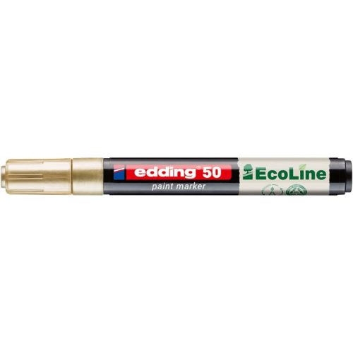 Lakkmarker, 2-3 mm, EDDING "50", arany