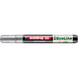 Lakkmarker, 2-3 mm, EDDING "50", ezüst