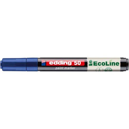 Lakkmarker, 2-3 mm, EDDING "50", kék