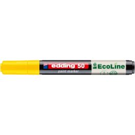 Lakkmarker, 2-3 mm, EDDING "50", sárga