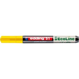 Lakkmarker, 1-2 mm, EDDING "51", sárga